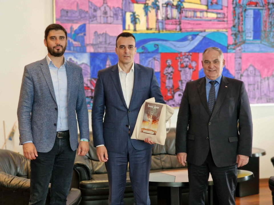Paško Rakić posjetio župana Splitsko-dalmatinske županije