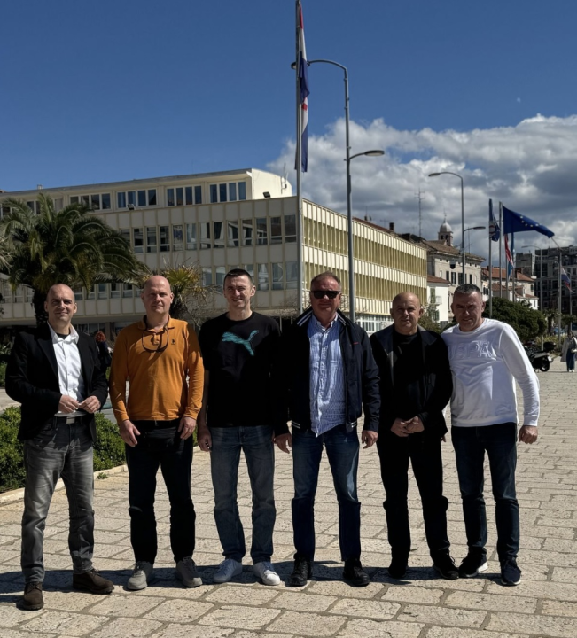 Predsjednik Domovinskog pokreta Ivan Penava posjetio Šibenik