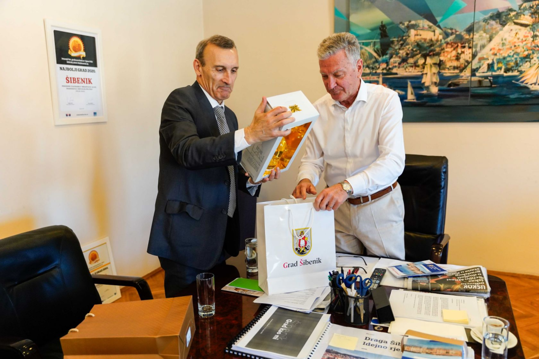Talijanski veleposlanik posjetio Šibenik