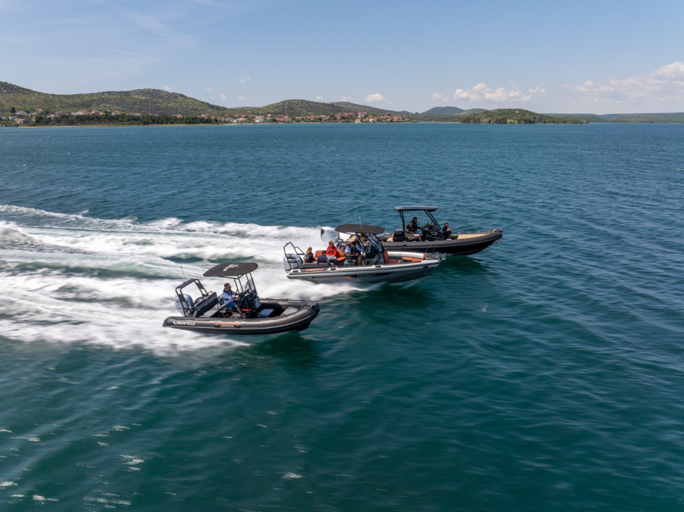 FOTO Šibenik domaćin ekskluzivnog testiranja Highfield plovila i International Press Daysa