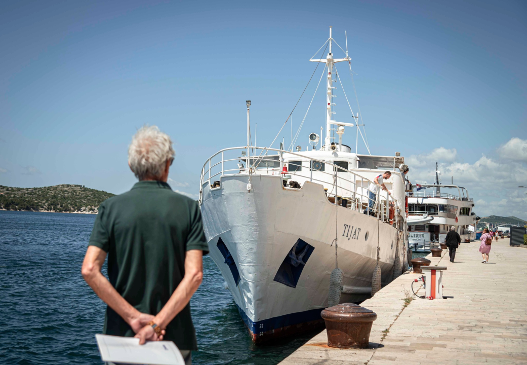 'Tijat' isplovio na probnu vožnju zbog certifikata: Župan Jelić prvi put na kultnom brodu