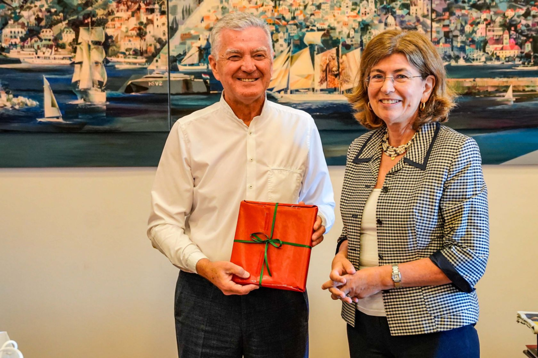 Željko Burić primio veleposlanicu Portugala Mariu Manuel Durão