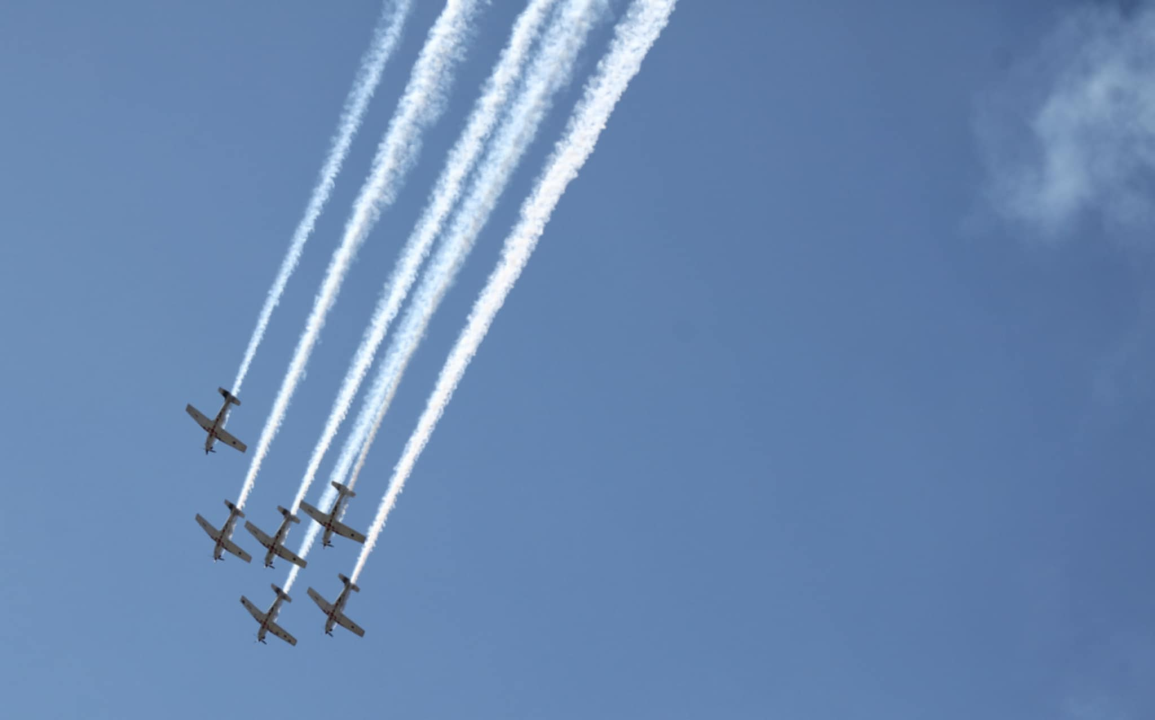 Impresivna 'Krila Oluje' i prelet Rafalea iznad Kninske tvrđave 