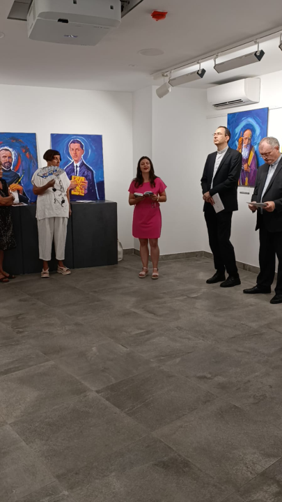 Izložba portreta hrvatskih svetaca i blaženika otvorena u galeriji Sv. Nikola Tavelić