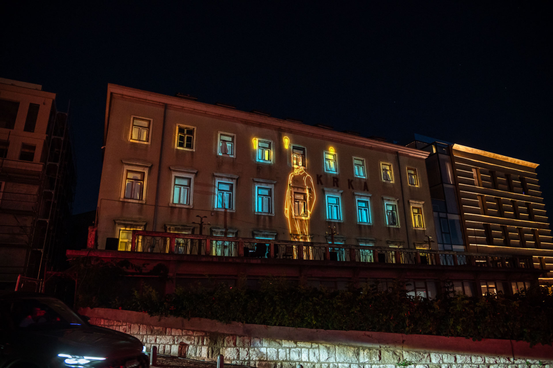 Šibenik impresivnim dron showom obilježio jubilarno izdanje manifestacije Light is life