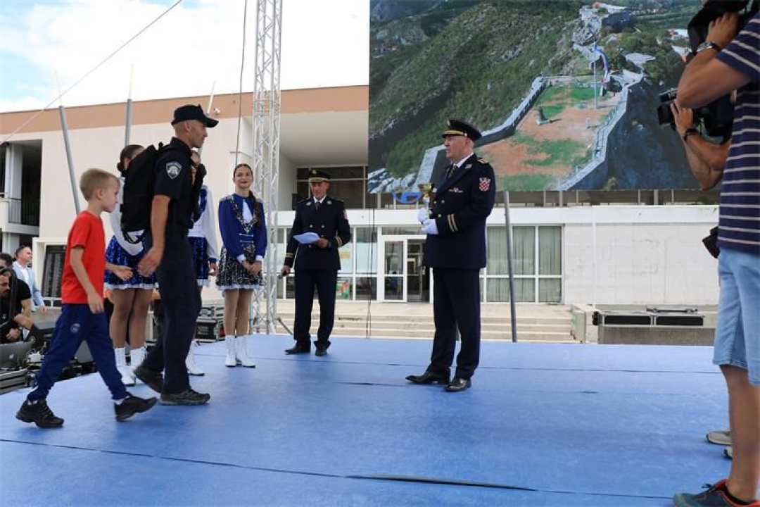 Na kninskoj tvrđavi održana završnica natjecanja 'Štit Domovine'