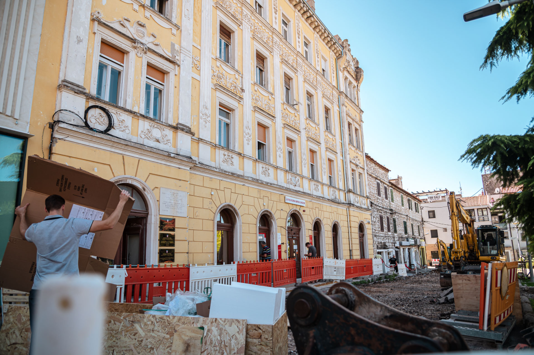 Počeli radovi kod bivšeg kina Tesla: Ulica Vladimira Nazora uskoro dobiva novo ruho