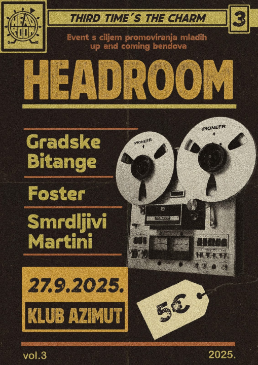 U subotu u Azimutu poslušajte mlade bendove i dajte im vjetar u leđa 