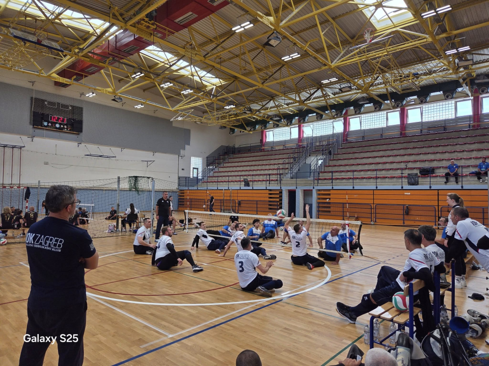 FOTO Klub sjedeće odbojke Knin 95 domaćin Kupa Hrvatske: Naslov pripao Zagrebu