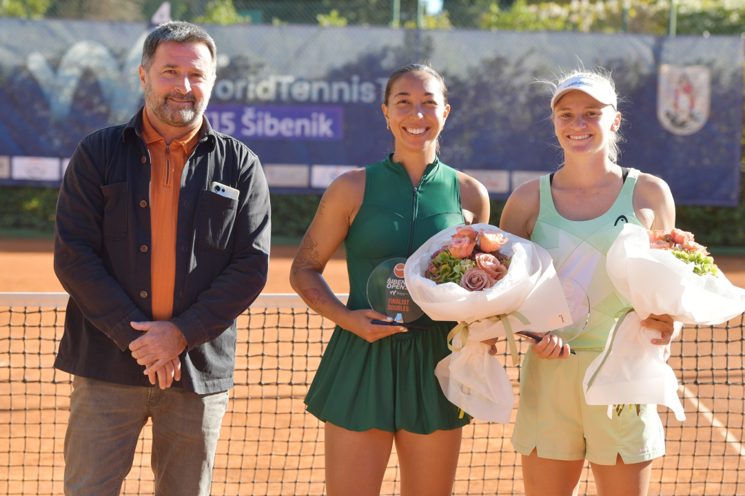 FOTO Ana Konjuh u nedjeljnom finalu Šibenika, u parovima titula češko-slovačkoj kombinaciji