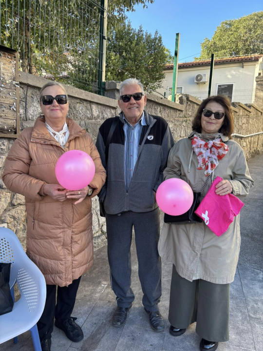 Obilježen Dan ružičaste vrpce u Drnišu