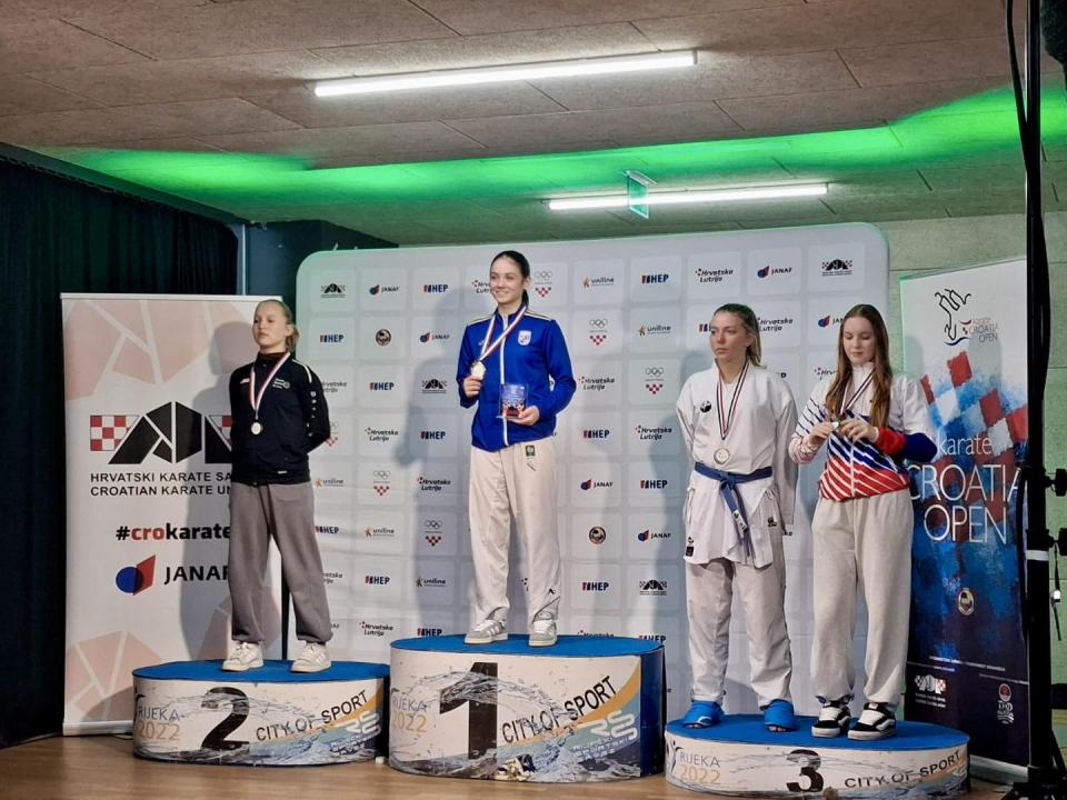 FOTO Karatašima Okita dva srebra i dvije bronce na 'Croatia Openu'