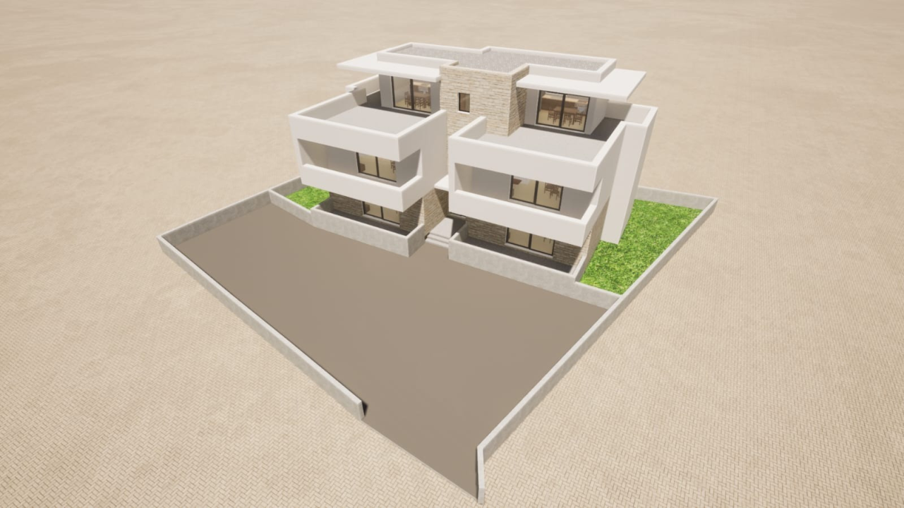 Prodaje se moderan stan s vrtom u Vodicama – novogradnja u mirnoj ulici blizu centra!