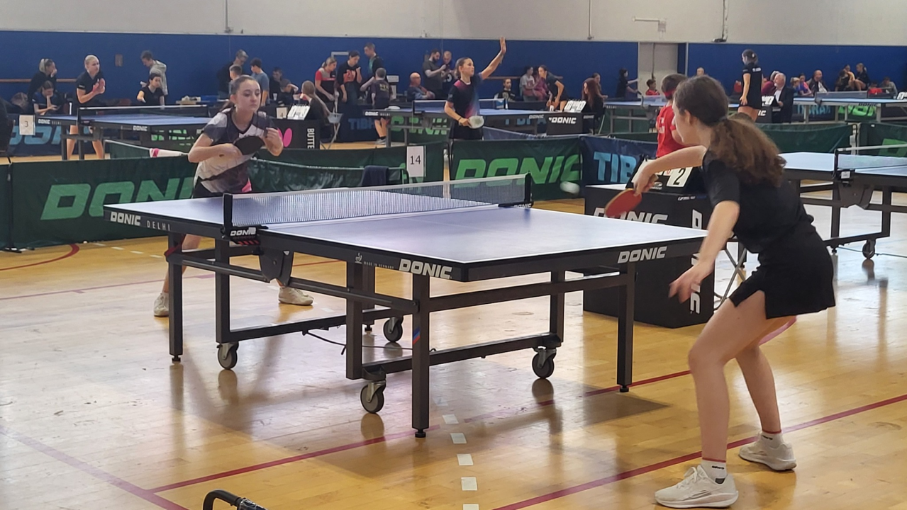 FOTO Dva treća mjesta u Varaždinu za šibenske stolnotenisačice