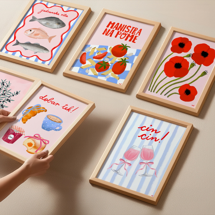 Dorine ilustracije slave dalmatinski život