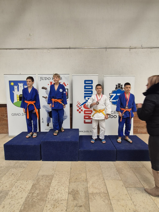 Ekipa Judo kluba Šibenik osvojila tri bronce na turniru u Zagrebu