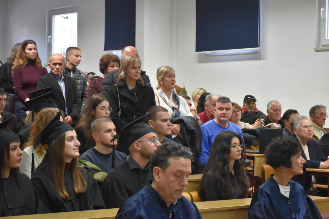 Promocija 76 prvostupnika i dodjela Dekanovih nagrada održana šibenskom Veleučilištu