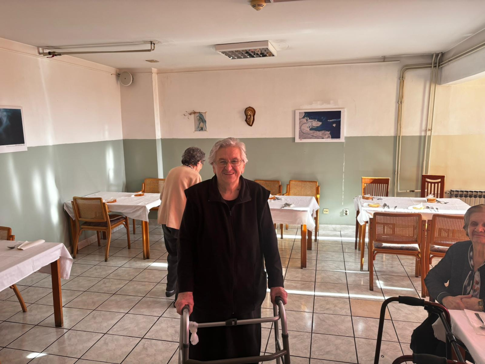 Župan Paško Rakić u blagdanskom posjetu korisnicima Cvjetnog doma