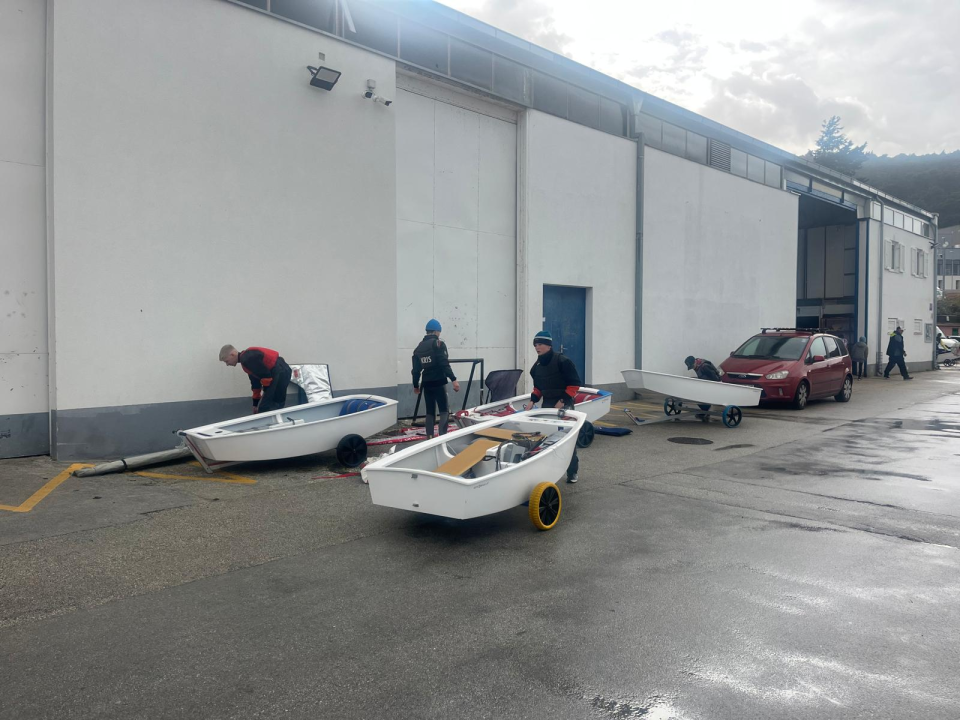 FOTO Mladi jedriličari Jakov Blinja i Zara Šimunić brončani na Špinutovoj regati