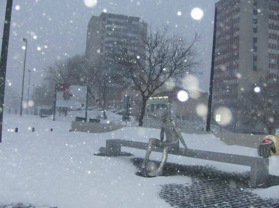Prije 14 godina Šibenik je bio potpuno zatrpan snijegom
