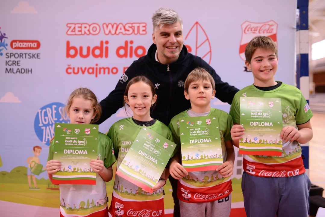 OŠ Murterski škoji ugostila edukativno-sportski program 'Zero waste'