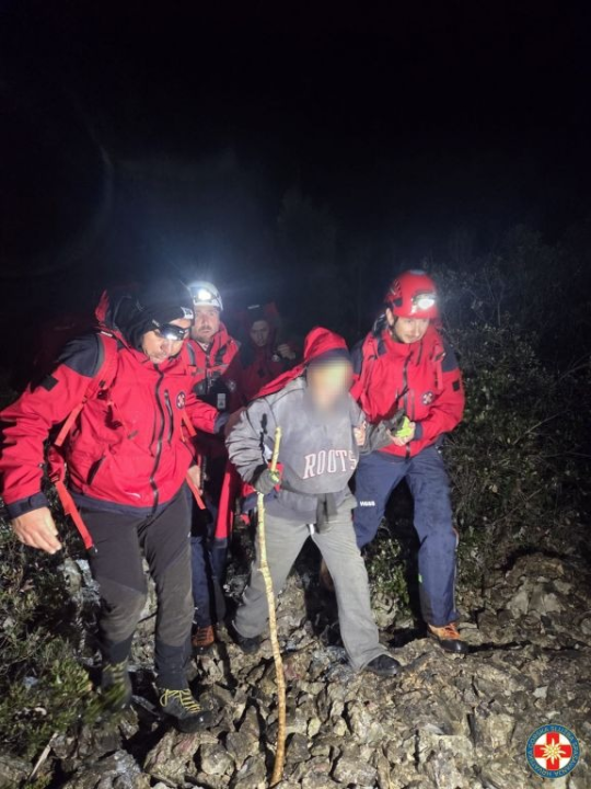 Šibenski HGSS-ovci uspješno završili potragu za starijom ženom u Raslini