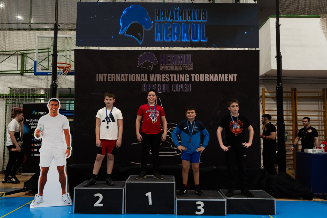 Šibenik predstavljalo 19 hrvača na međunarodnom Herkul open turniru u Zagrebu