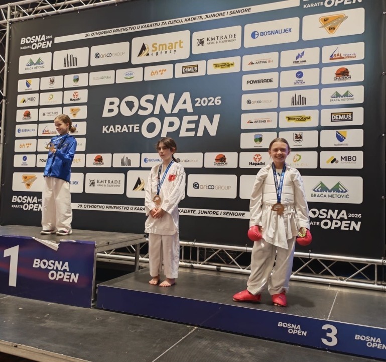 FOTO Karataši Phoenixa uzeli šest medalja na međunarodnom turniru u Sarajevu