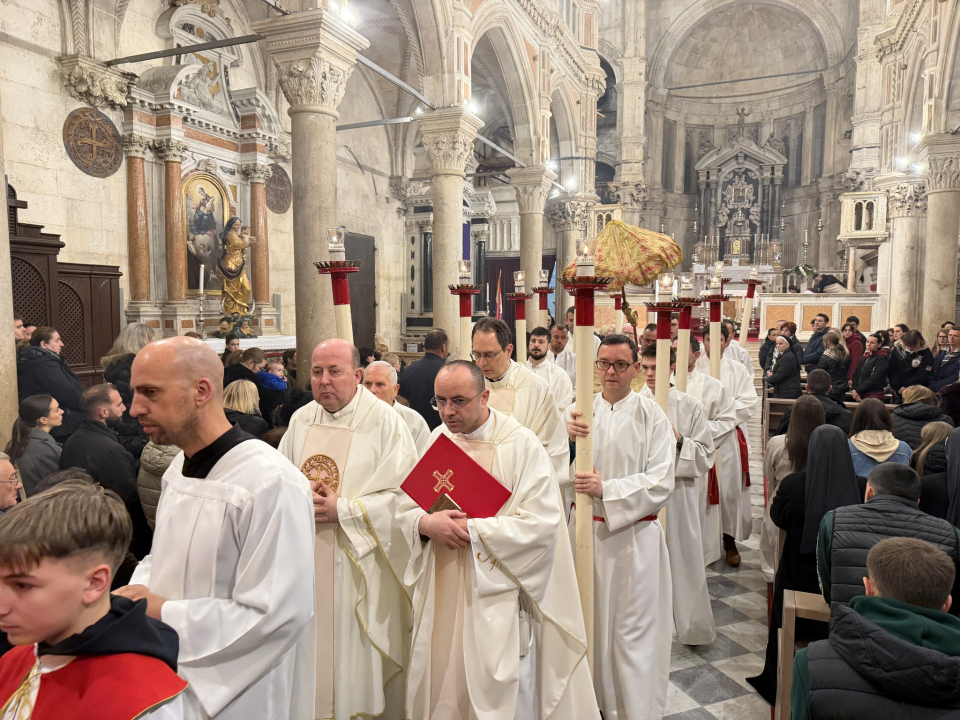 Veliki četvrtak u katedrali sv. Jakova