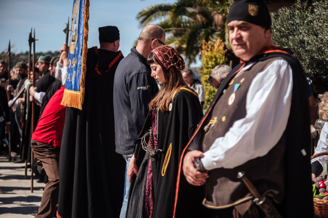 FOTO Obrtnici i ove godine pripremili uskrsni doručak u Šibeniku, glavna zvijezda bila je mega fritaja