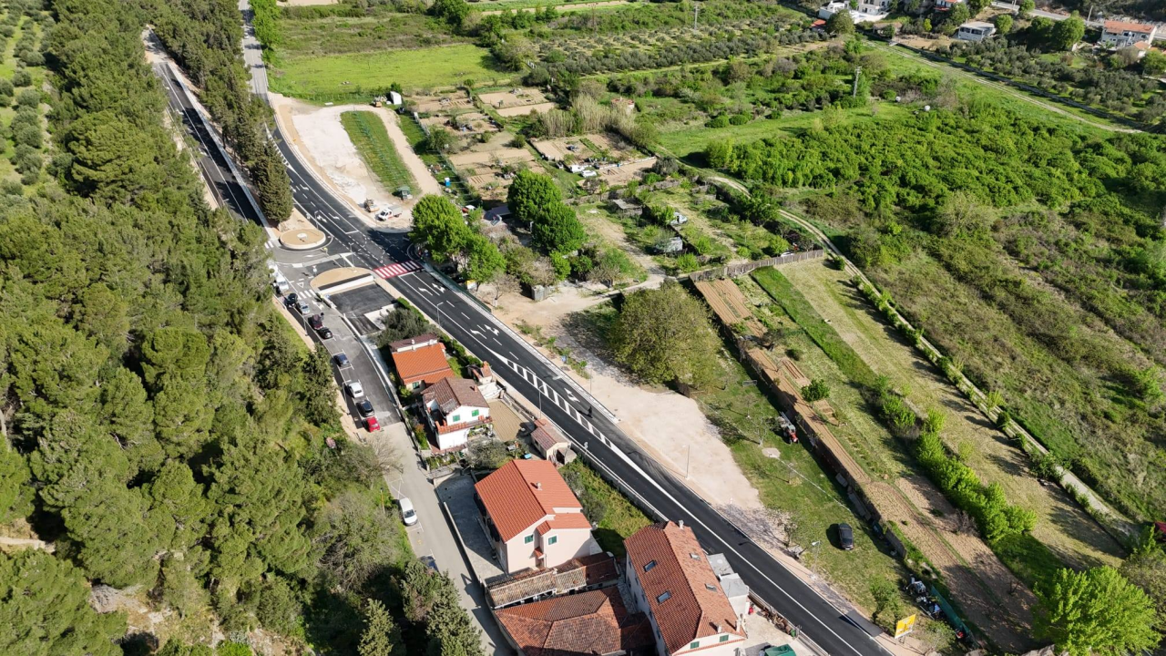 FOTO Završena rekonstrukcija važnog raskrižja na području Skradina
