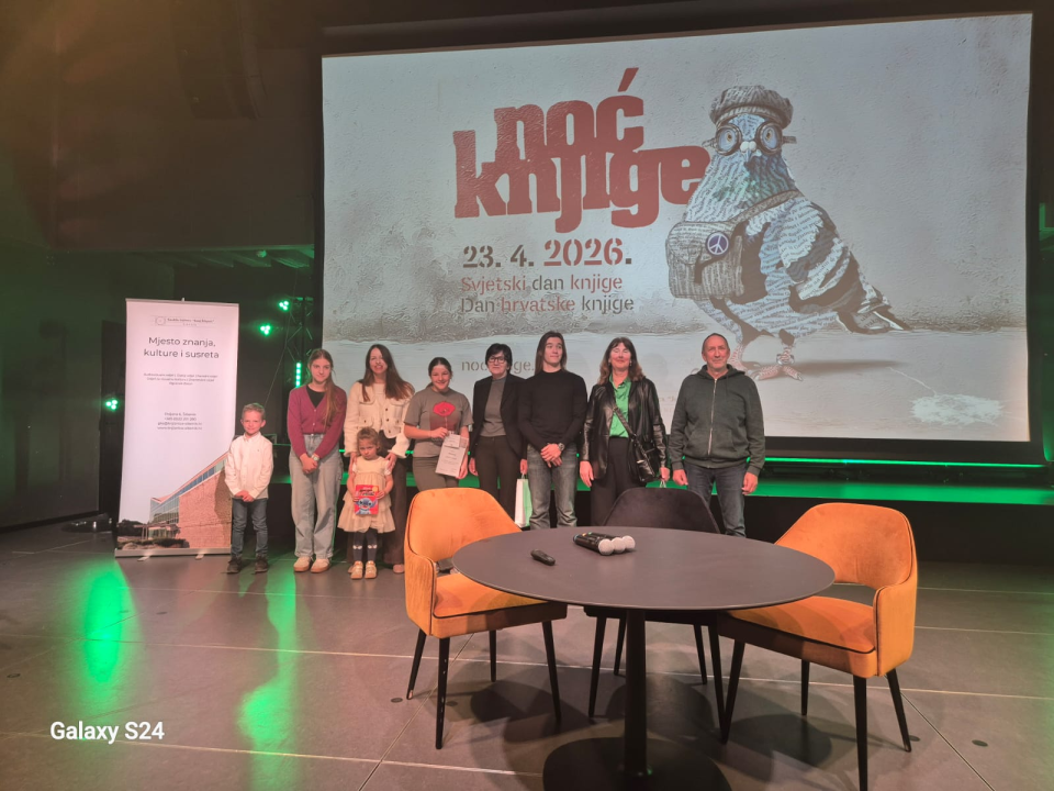 Šibenska knjižnica obilježila Noć knjige u Arsenu