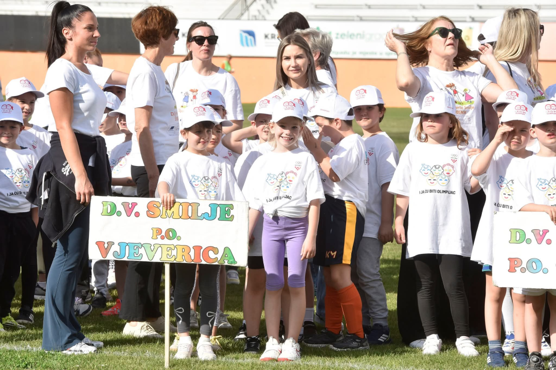 Više od 500 mališana sudjelovalo na 24. Olimpijskom festivalu dječjih vrtića u Šibeniku