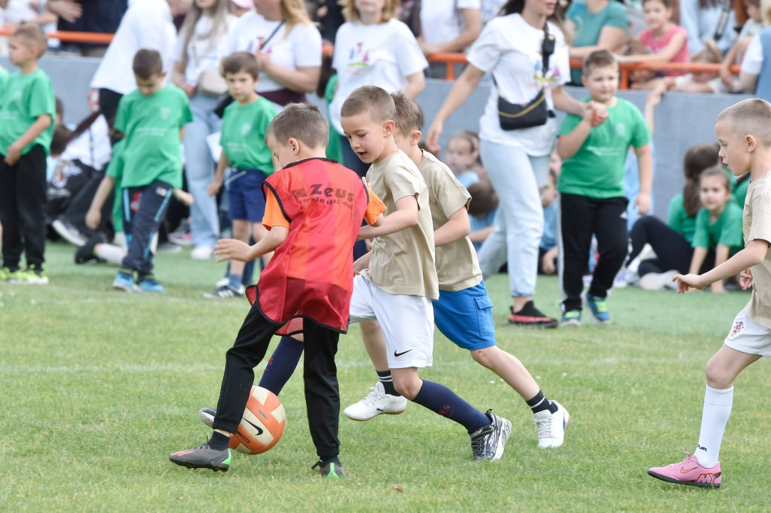 Više od 500 mališana sudjelovalo na 24. Olimpijskom festivalu dječjih vrtića u Šibeniku