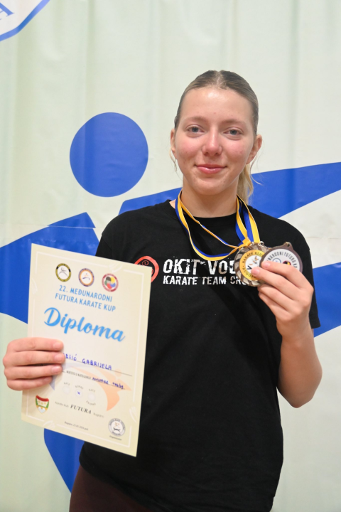 Novi uspjeh članova karate kluba Okit iz Vodica. Osvojili ukupno 10 medalja