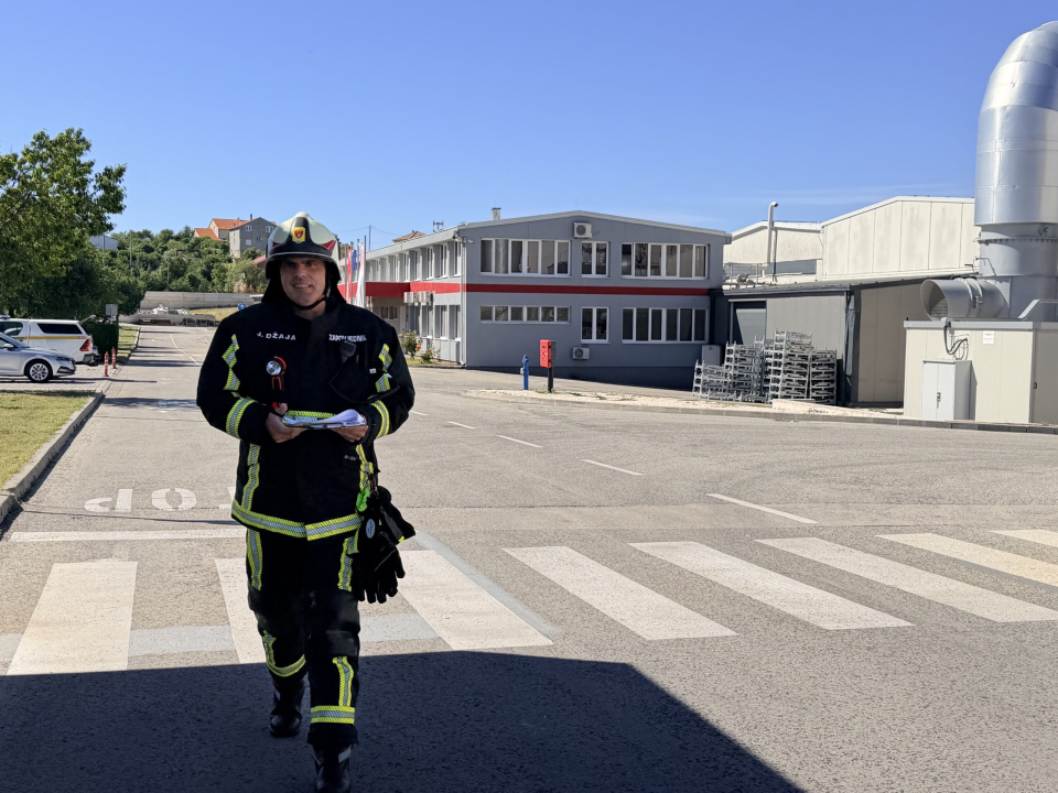  Održana koordinirana vježba žurnih službi u Drnišu