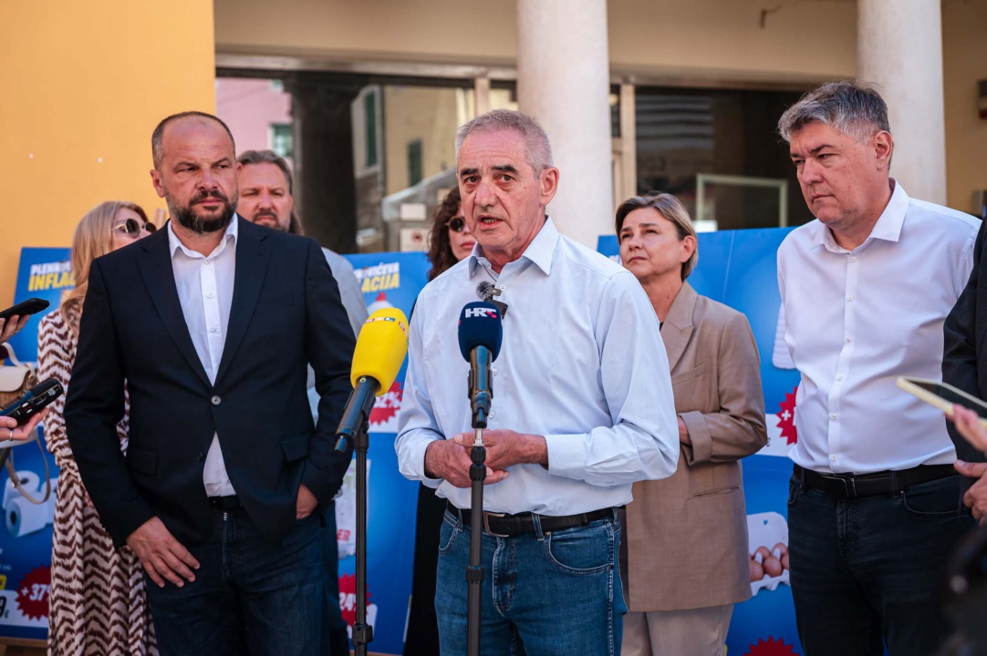 SDP i Možemo! iz Šibenika poručili: 'Inflacija ima ime i prezime – Andrej Plenković'