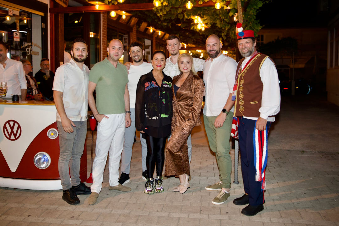 Estradna krema na promociji grupe Boss koja je obilježila ovogodišnji CMC festival