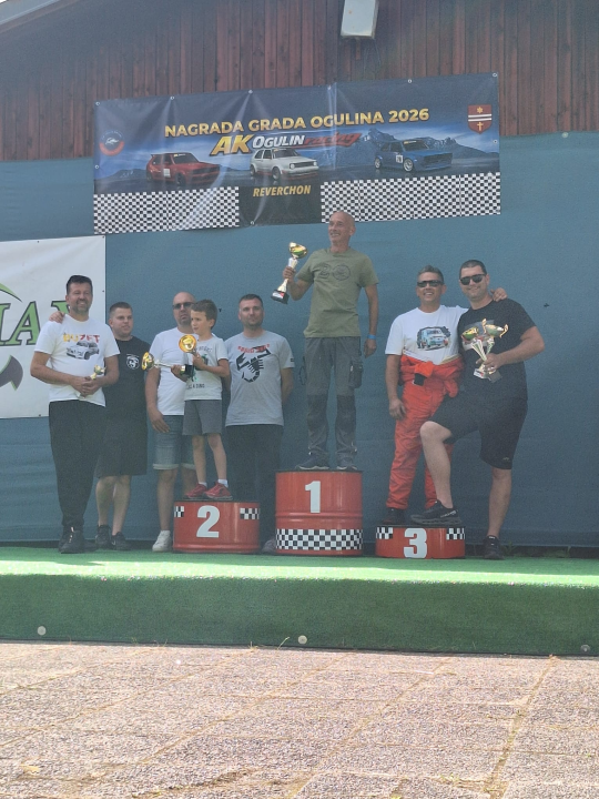 FOTO Četiri vozača Rogoznice na postolju u Ogulinu