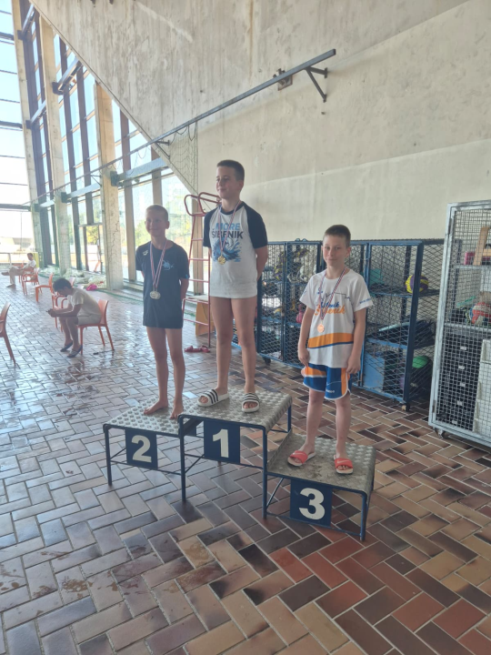 FOTO Četiri pojedinačne i dvije štafetne medalje za PK Šibenik na Prvenstvu Dalmacije