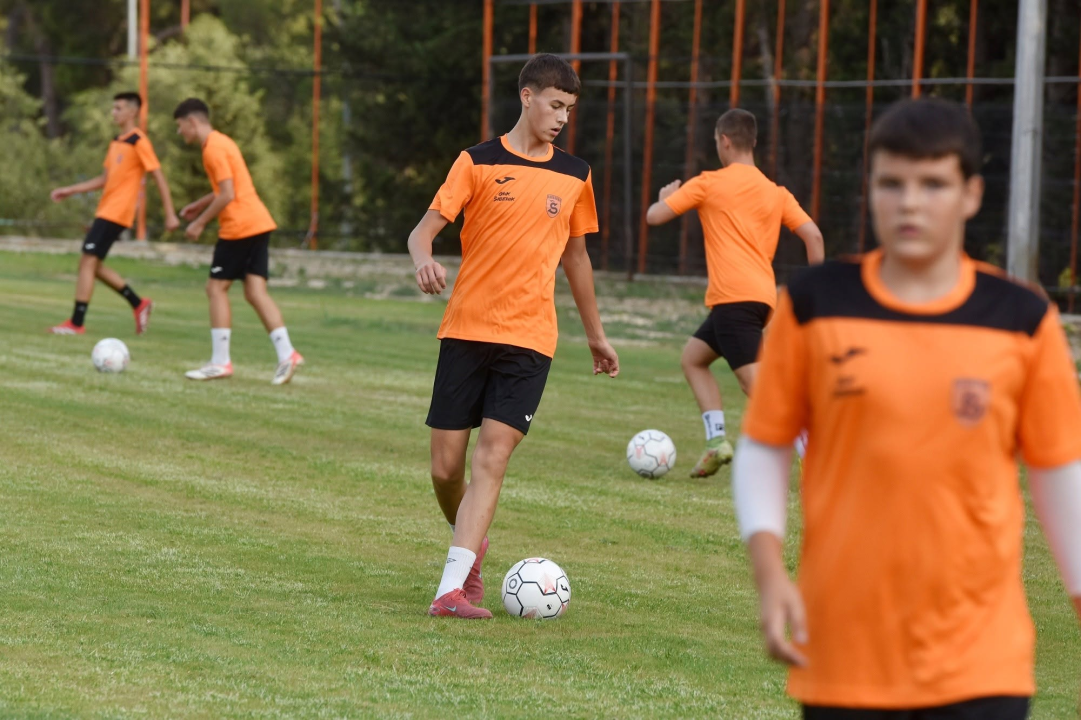 FOTO Pogledajte kako je izgledao prvi trening juniora i kadeta GNK Šibenik; Školu vode dobro znana imena