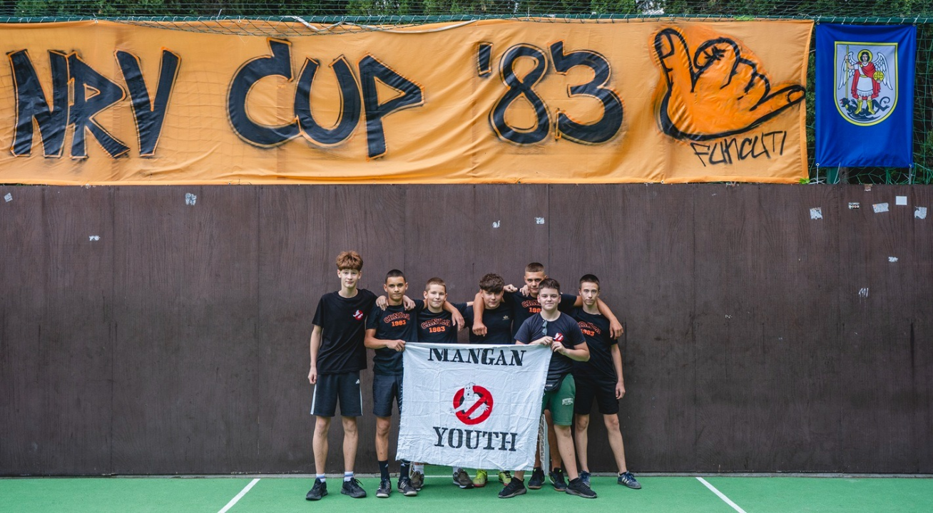 FOTO Grupna faza funcutskog turnira: Djeca s Rokića priča dana, borba s kišom, donacija DVD-u Šibenik