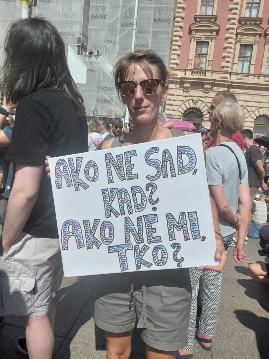Šibenčani među desecima tisuća ljudi u Zagrebu: 'Trg je krcat, sve ulice zatrpane ljudima'