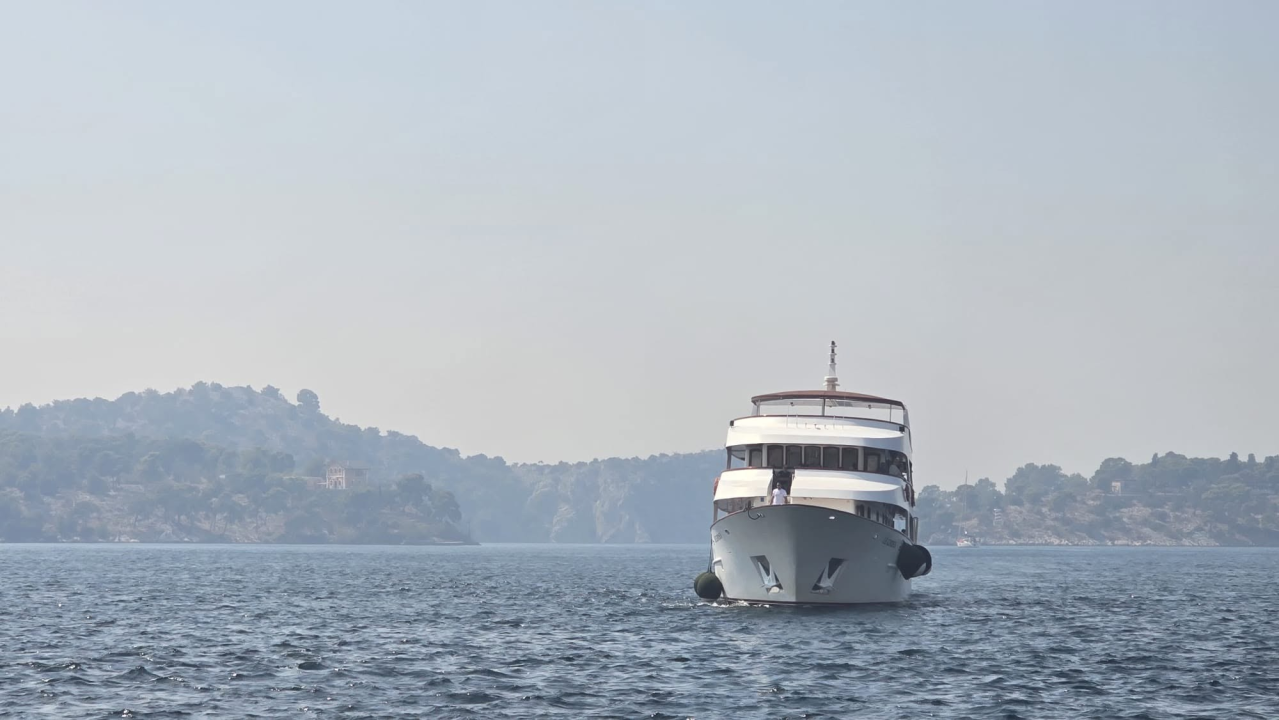 Šibenik pod dimom