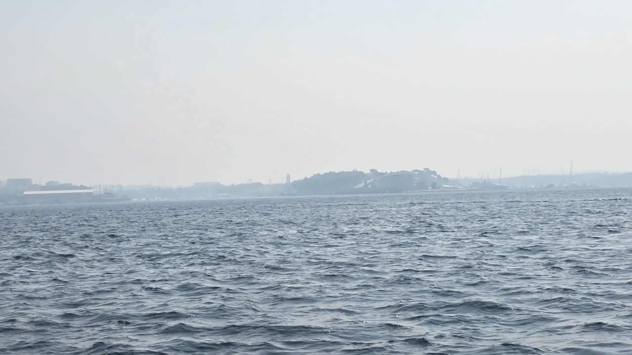 Šibenik pod dimom