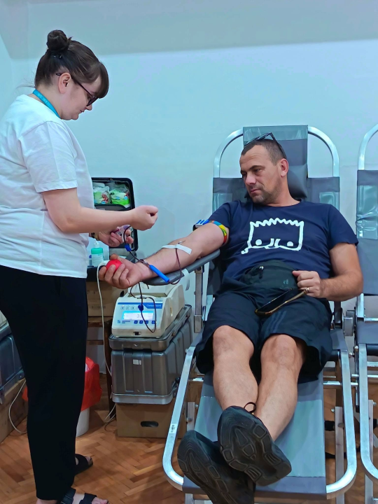 Darivanje krvi u Šibeniku
