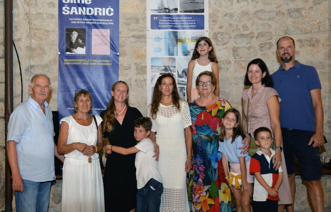 U Betini otvorena izložba o brodograditelju Šimi Šandriću