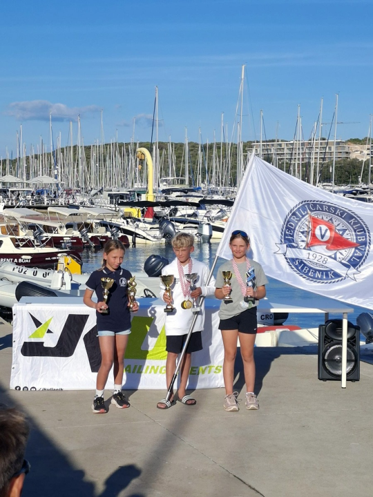 Ivano Gović prvak Hrvatske klasa Optimist
