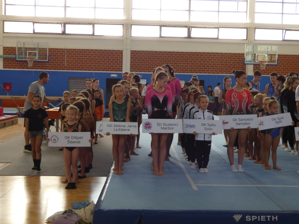 FOTO GK Dišpet nakon uspješno organiziranog turnira: 'Želimo razvijati gimnastiku u gradu, treba nam dodatni prostor'