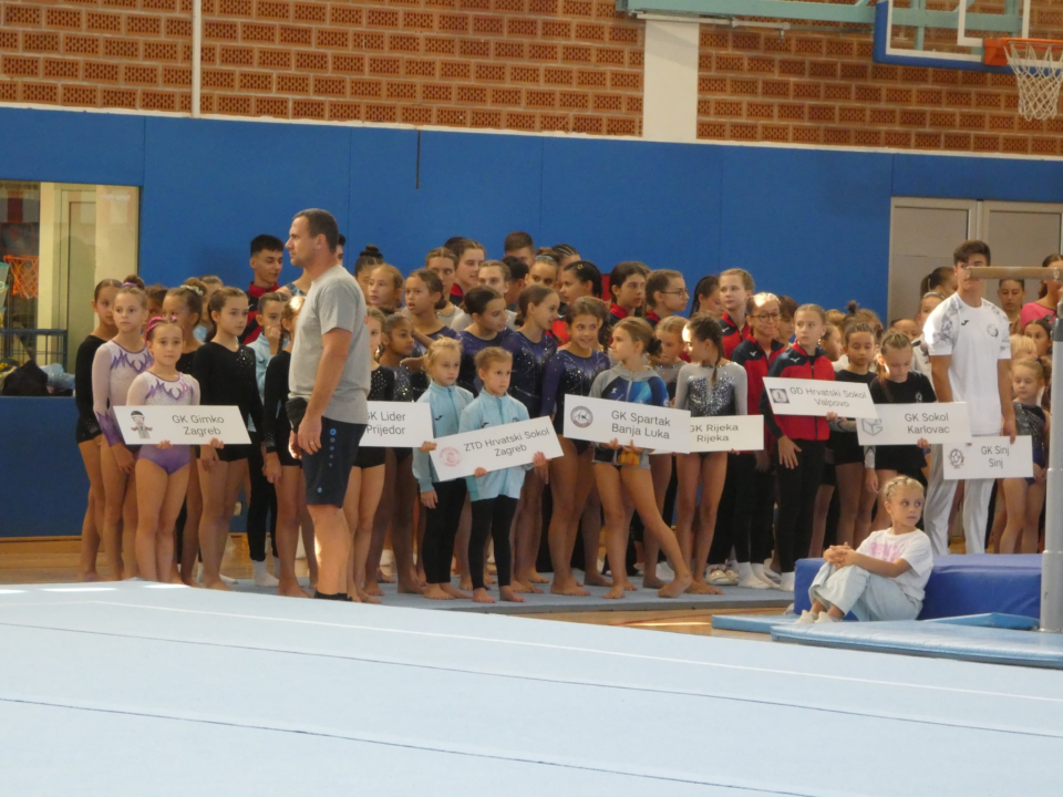 FOTO GK Dišpet nakon uspješno organiziranog turnira: 'Želimo razvijati gimnastiku u gradu, treba nam dodatni prostor'